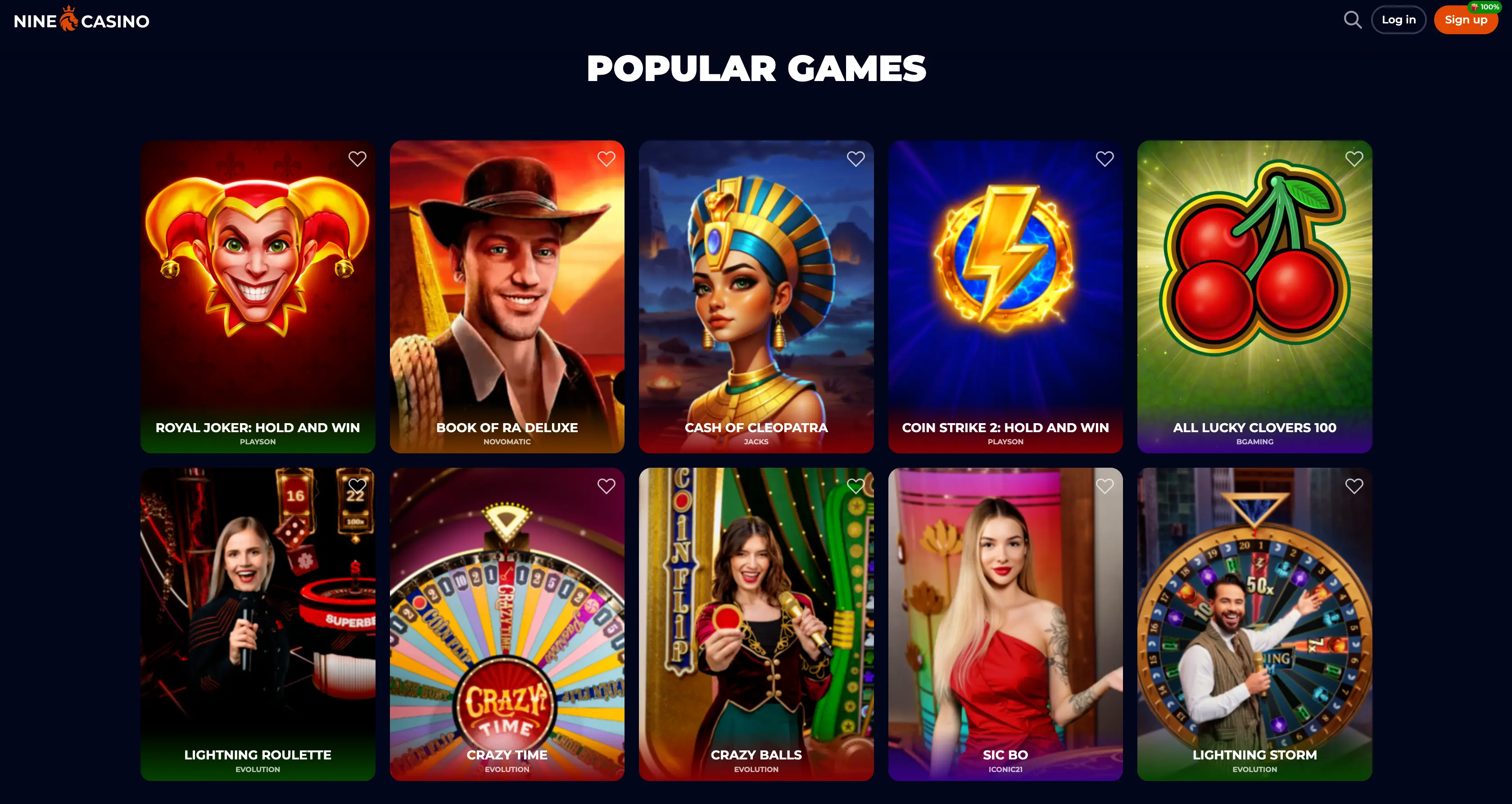 Giochi, sicurezza e promozioni di Nine Casino Giochi, sicurezza e promozioni di Nine Casino